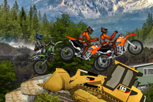 《摩托障碍竞速赛》游戏画面1