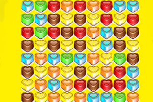 《爱心巧克力对对碰》游戏画面1