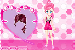《粉红的甜心》游戏画面1