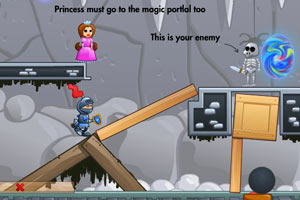 《圣骑士救公主选关版》游戏画面1