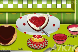 《爱心巧克力蛋糕》游戏画面8