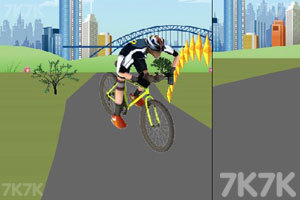 《双人自行车对战》游戏画面10