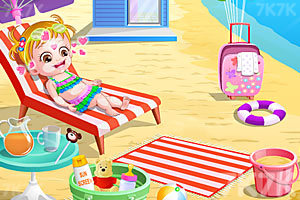 《可爱宝贝游沙滩》游戏画面8