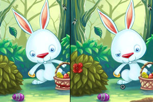 《小兔复活节找茬》游戏画面1