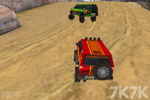 《3D峡谷四驱车》游戏画面6