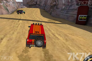 《3D峡谷四驱车》游戏画面10