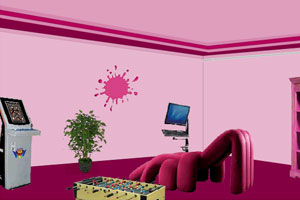 《逃离粉红色房子》游戏画面1