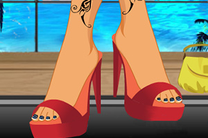 《美丽的脚趾》游戏画面1