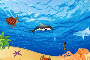 《布置海底世界》游戏画面1