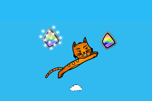 《小猫飞向太空》游戏画面1