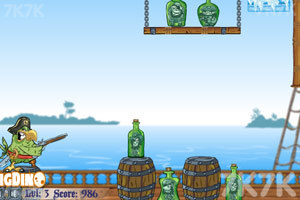 《愤怒的鹦鹉海盗》游戏画面4