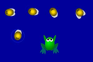 《青蛙捕虫》游戏画面1