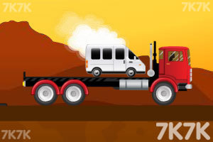 《大卡车拖小轿车2无敌版》游戏画面2