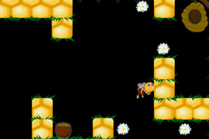 《蜜蜂采花蜜》游戏画面1