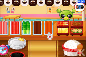 《小熊猫做紫菜包饭》游戏画面3