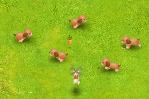 《兔子爱萝卜》游戏画面1