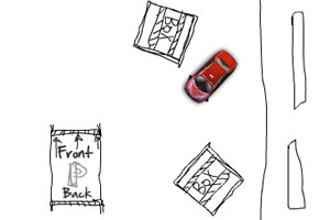《涂鸦停车场无敌版》游戏画面1