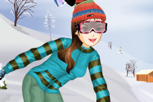 《滑雪的女孩》游戏画面1