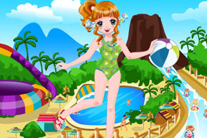 《水上乐园女孩》游戏画面1