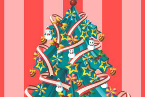 《可爱圣诞树》游戏画面1