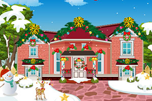《温馨圣诞小屋》游戏画面1