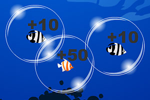 《深海泡泡捕鱼》游戏画面1