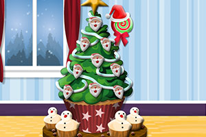 《可爱圣诞树蛋糕》游戏画面1