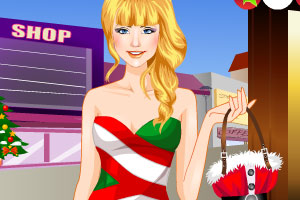 《美丽女孩过圣诞》游戏画面1