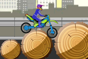 《趣味障碍摩托车》游戏画面1