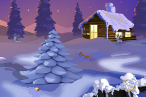 《圣诞老人北极逃生》游戏画面1