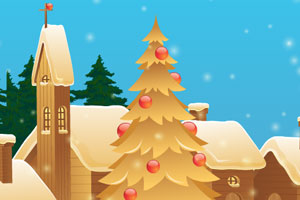 《逃离圣诞村庄》游戏画面1