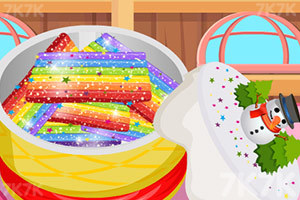 《彩虹糖饼干》游戏画面1