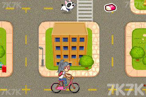《美眉骑车上学》游戏画面3