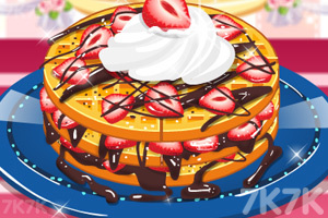 《美味巧克力草莓蛋糕》游戏画面1