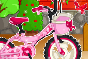 《儿童自行车清洗》游戏画面1