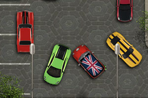 《停靠英国小轿车》游戏画面1