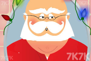 《圣诞老人刮胡子》游戏画面2
