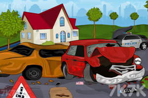 《交通警车驾驶》游戏画面2