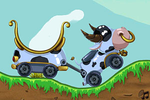 《奶牛运输卡车》游戏画面1