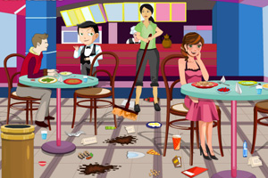 《清理餐馆》游戏画面1