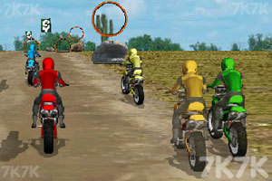 《摩托车拉力赛》游戏画面1