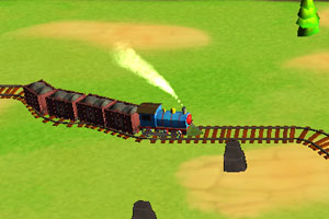 《为小火车铺路》游戏画面1