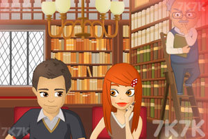 《图书馆的吻》游戏画面3