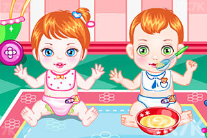 《照顾双胞胎宝贝》游戏画面3