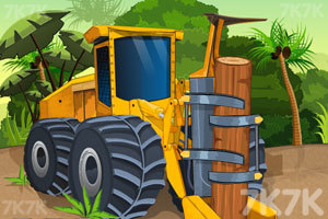 《森林伐木卡车》游戏画面1