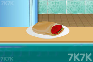 《制作美味的烤肉卷》游戏画面1
