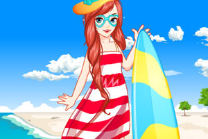 《靓丽的沙滩女孩》游戏画面1