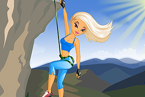 《爱攀岩的女孩》游戏画面1