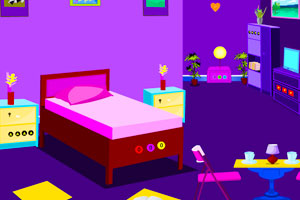 《逃离紫色房间》游戏画面1