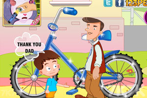《宝贝的新自行车》游戏画面2